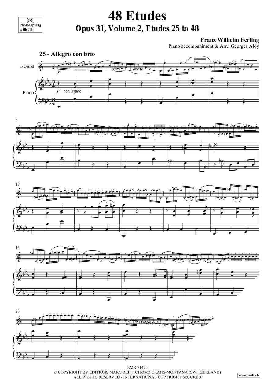 48 Etudes Volume 2 48 Etudes Volume 2 Cornet scores gallery preview page 4