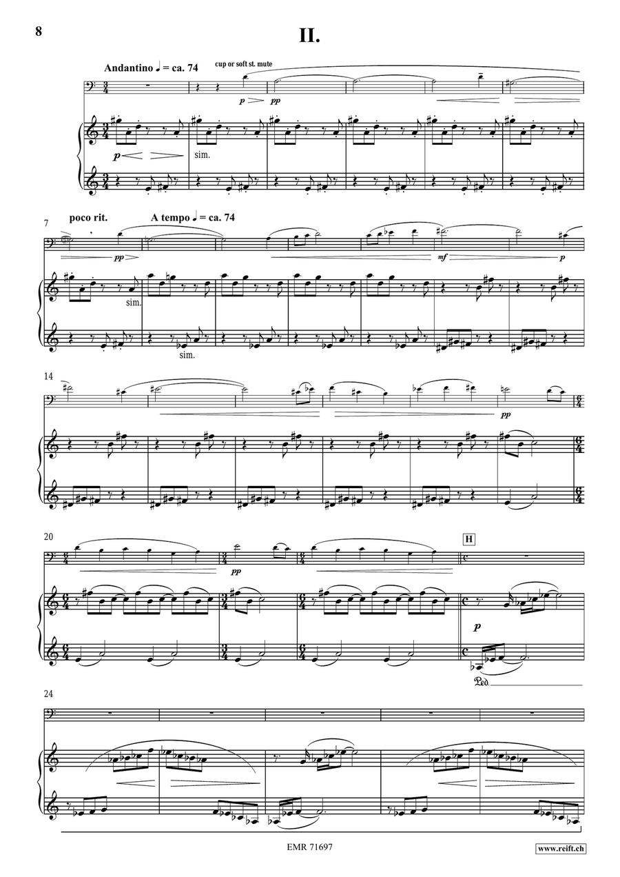 Tre Divertimenti Tre Divertimenti Piano Accompaniment scores gallery preview page 8