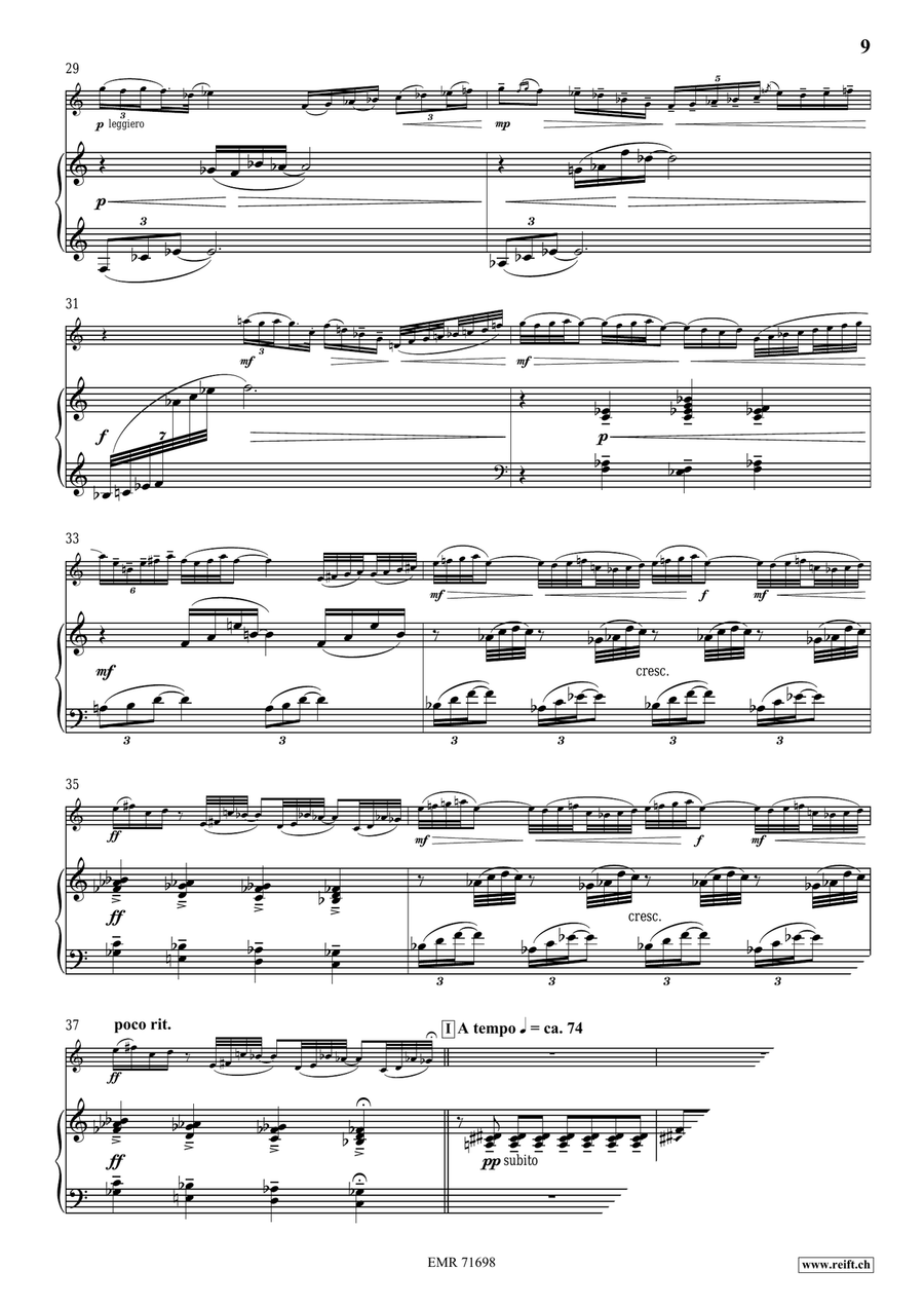 Tre Divertimenti Tre Divertimenti Euphonium scores gallery preview page 9