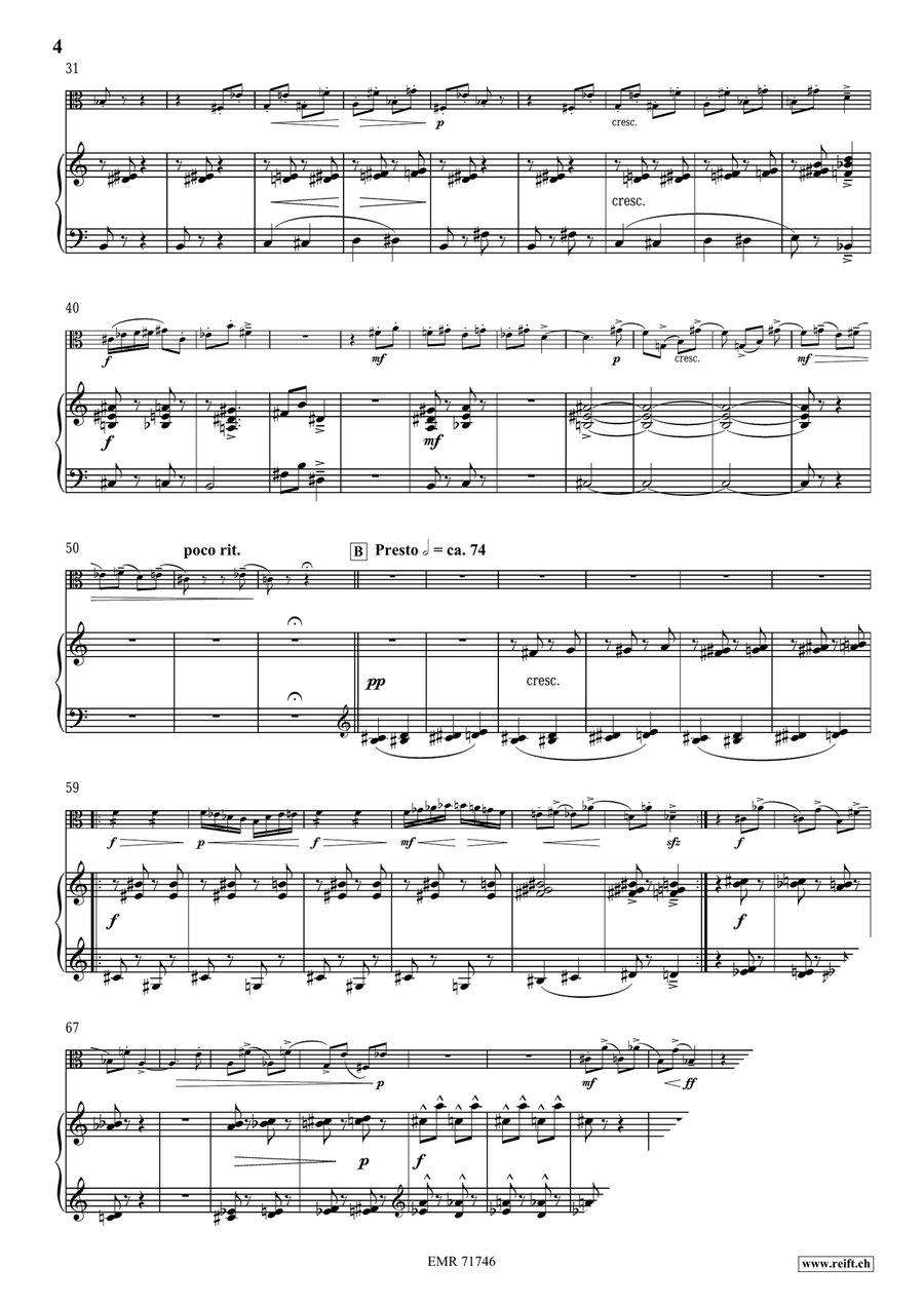 Tre Divertimenti Tre Divertimenti Piano Accompaniment scores gallery preview page 7