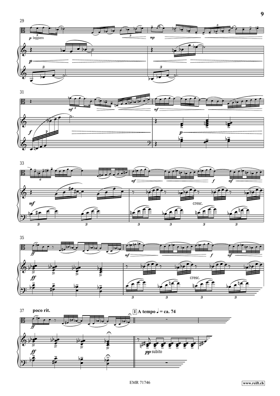 Tre Divertimenti Tre Divertimenti Piano Accompaniment scores gallery preview page 9