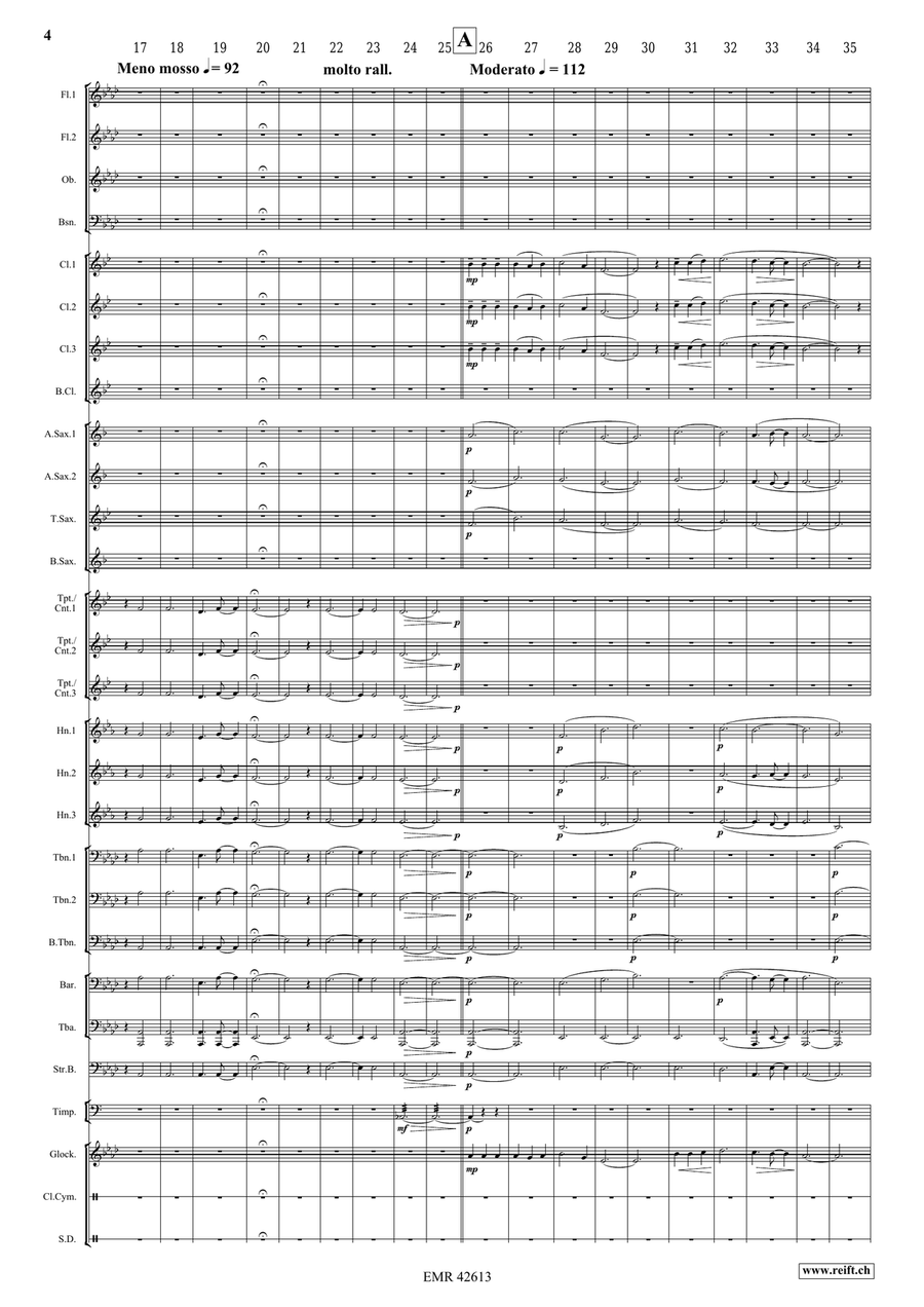 Legend Of The Twelve Robbers Concert Band scores gallery preview page 5