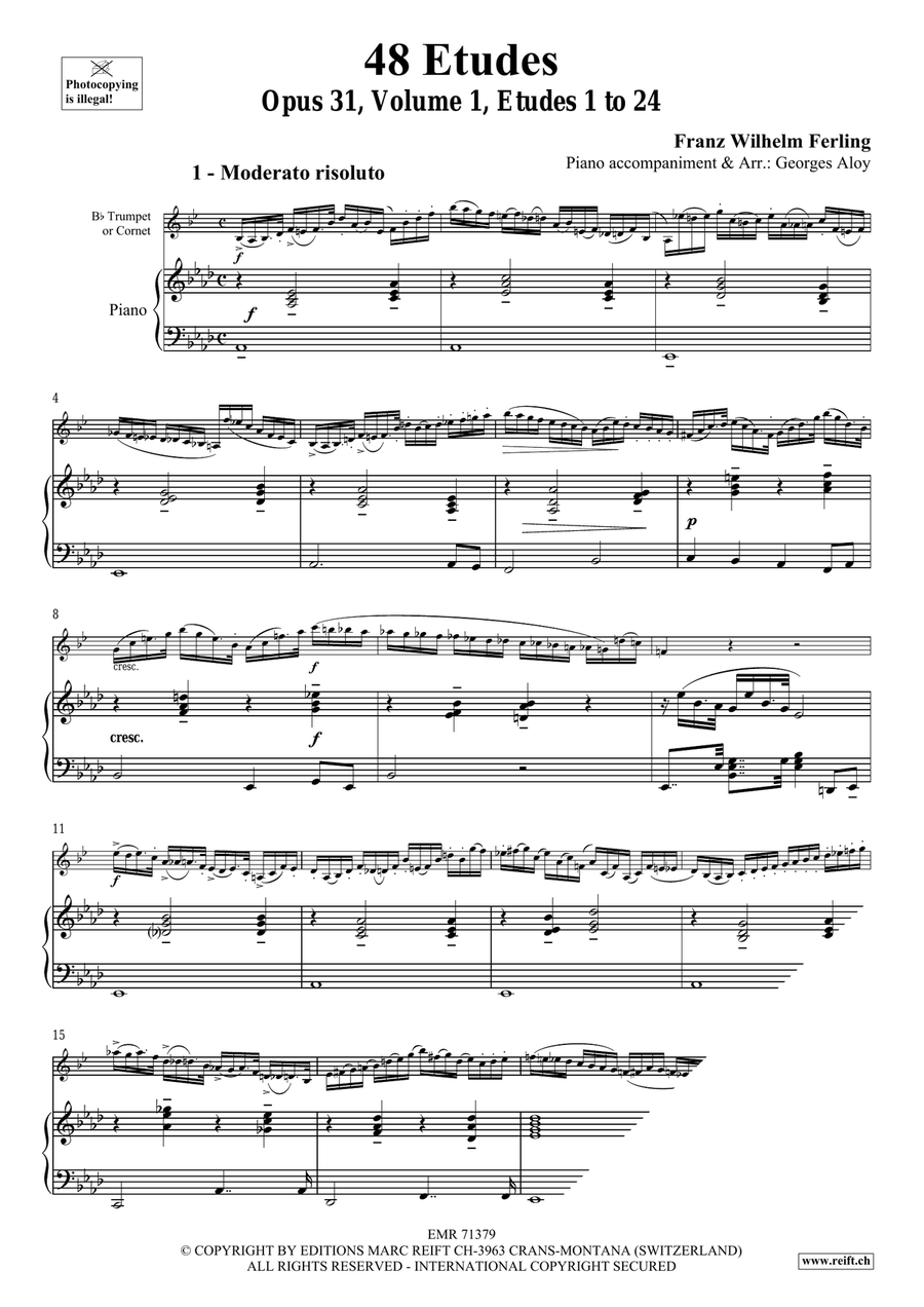 48 Etudes Volume 1 48 Etudes Volume 1 Cornet scores gallery preview page 4