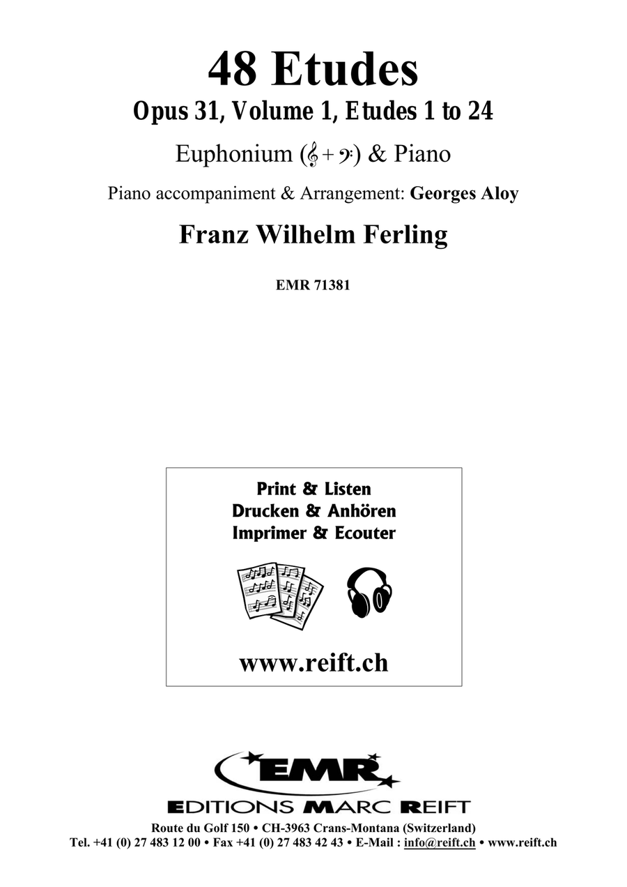 48 Etudes Volume 1 48 Etudes Volume 1 Euphonium scores gallery preview page 2
