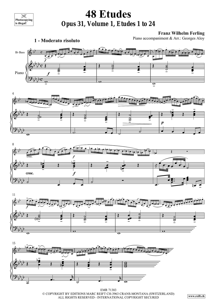 48 Etudes Volume 1 48 Etudes Volume 1 Voice Solo scores gallery preview page 4