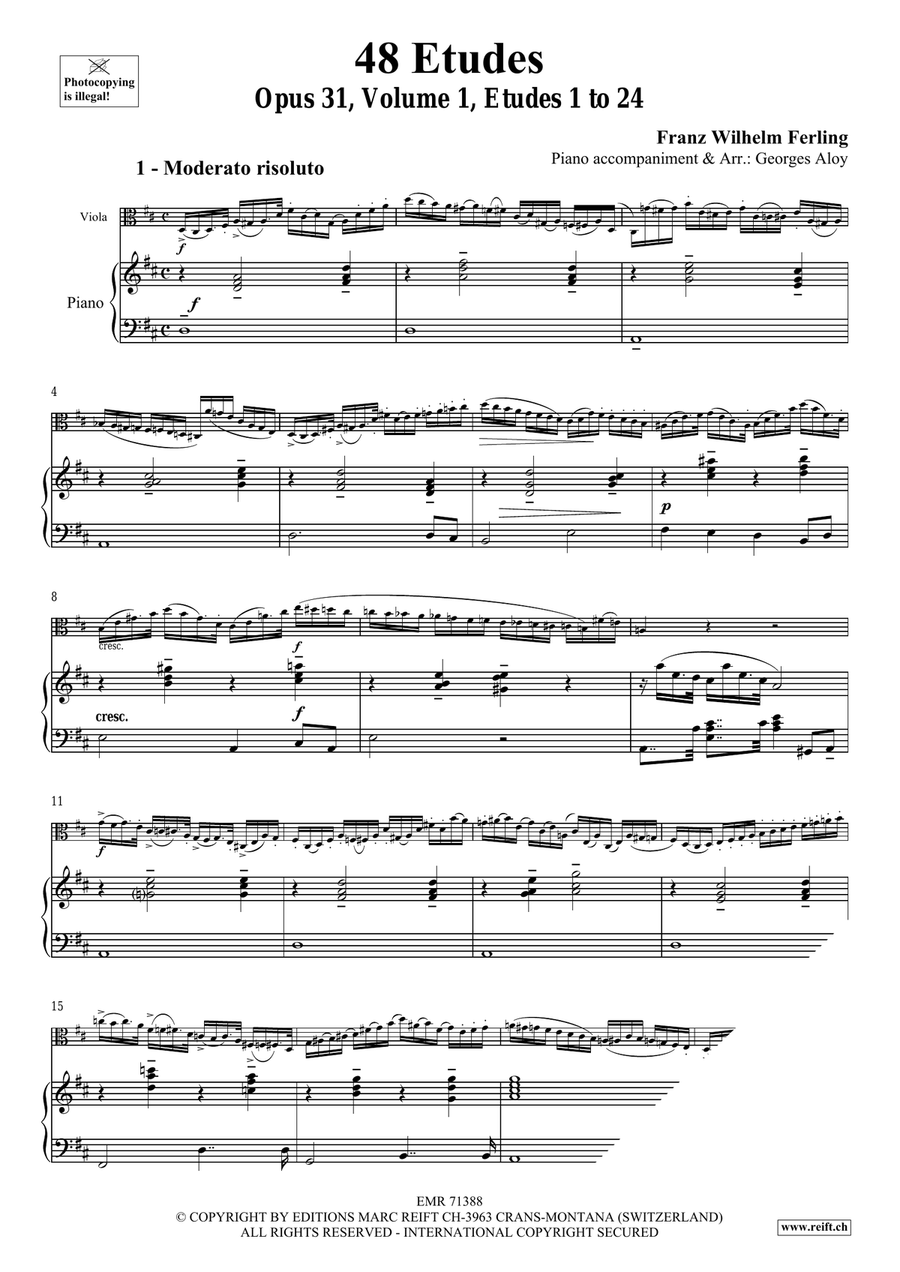 48 Etudes Volume 1 48 Etudes Volume 1 Piano Accompaniment scores gallery preview page 4