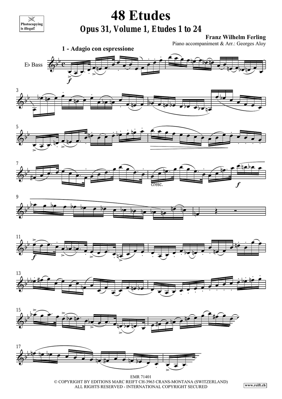 48 Etudes Volume 1 48 Etudes Volume 1 Voice Solo scores gallery preview page 3