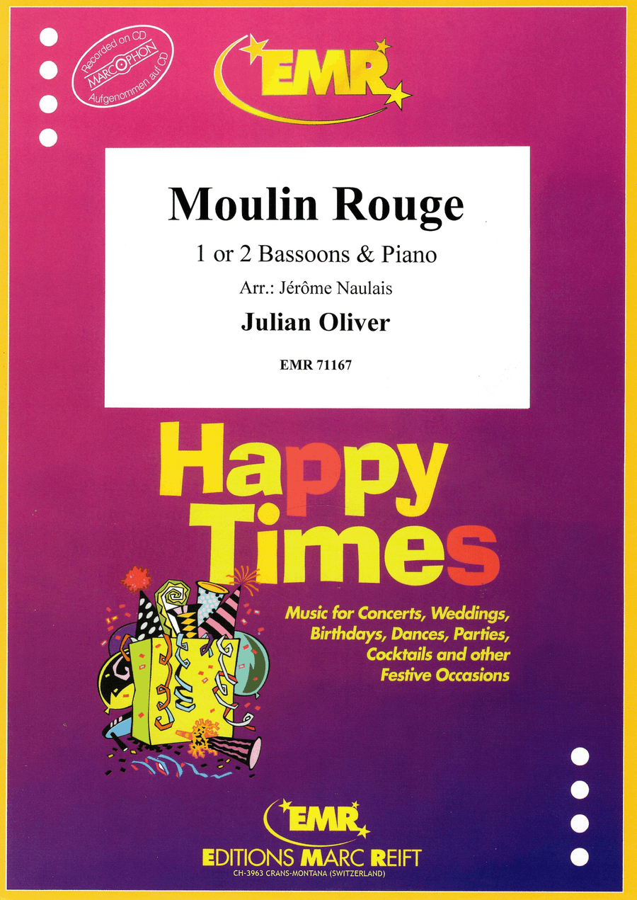 Moulin Rouge Moulin Rouge Bassoon scores gallery preview page 1