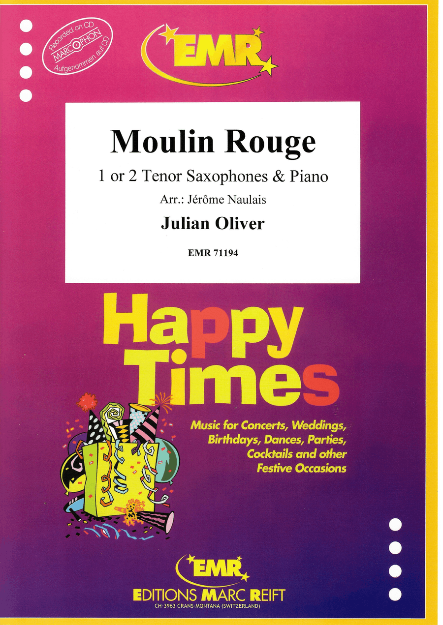 Moulin Rouge Moulin Rouge Tenor Saxophone scores gallery preview page 1