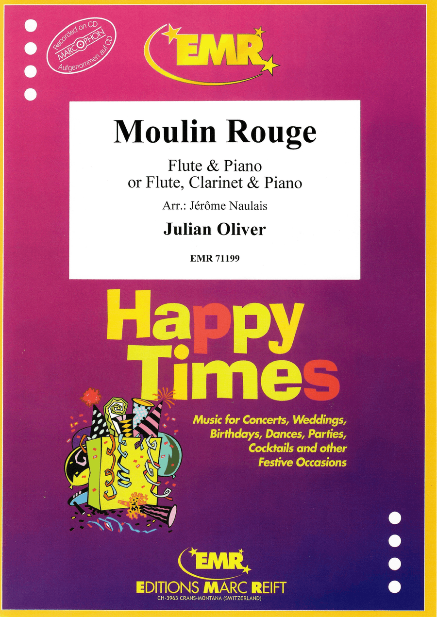 Moulin Rouge Moulin Rouge Clarinet scores gallery preview page 1