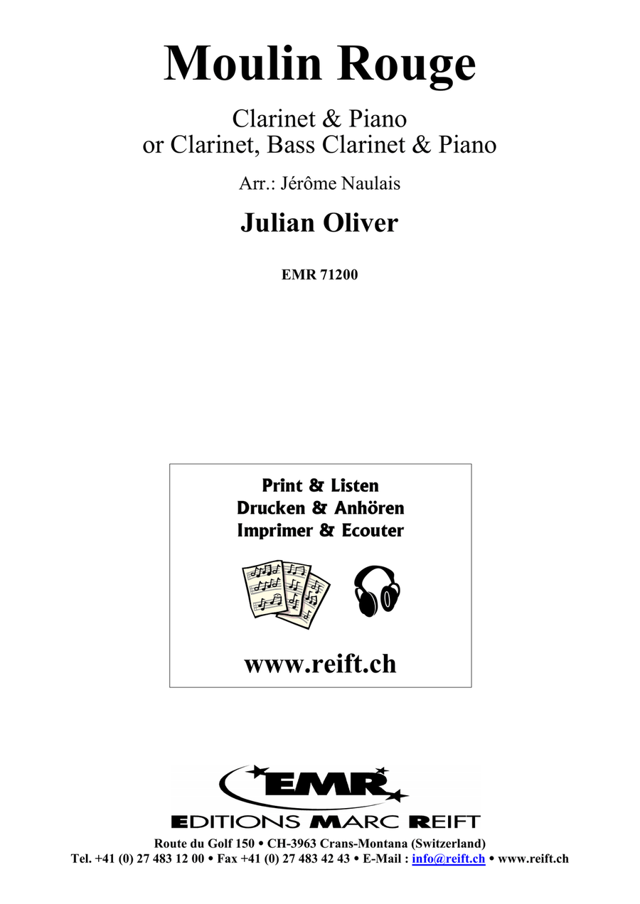 Moulin Rouge Moulin Rouge Bass Clarinet scores gallery preview page 2