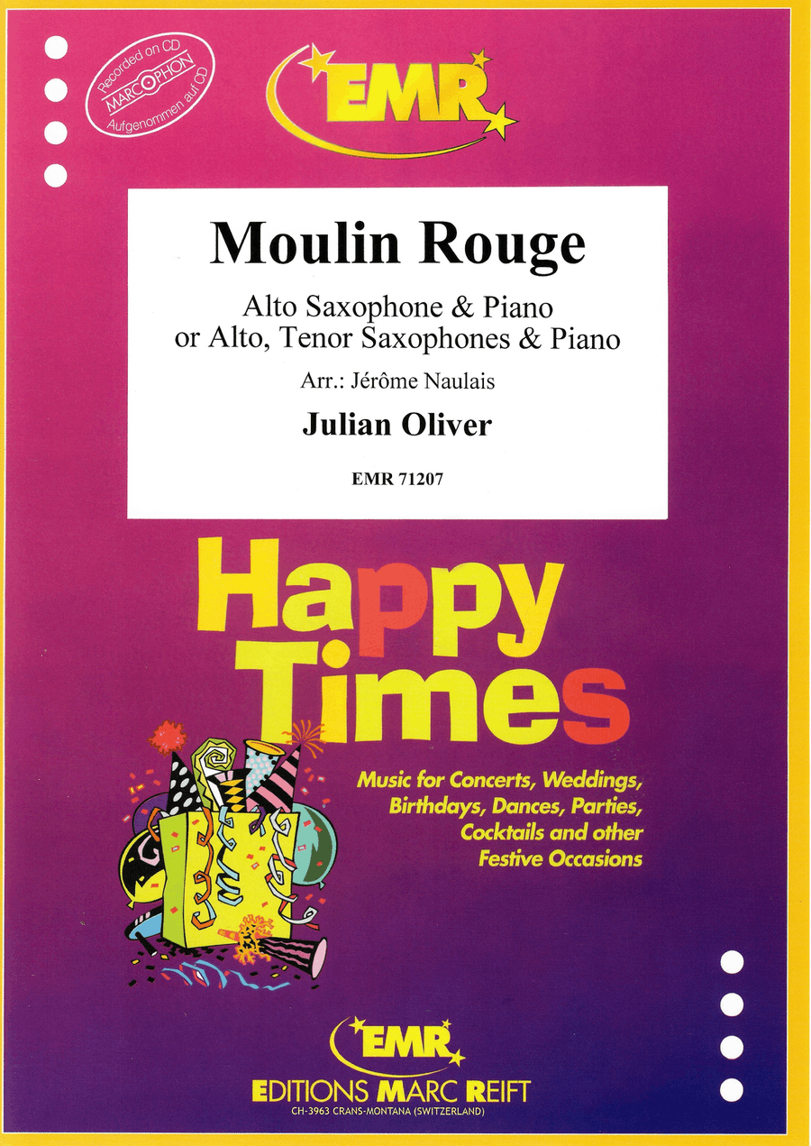Moulin Rouge Moulin Rouge Tenor Saxophone scores gallery preview page 1