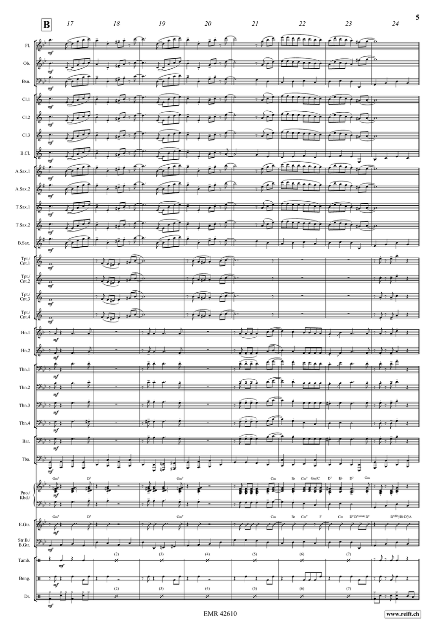 Rameau Gallant Indes Rameau Gallant Indes Concert Band scores gallery preview page 6