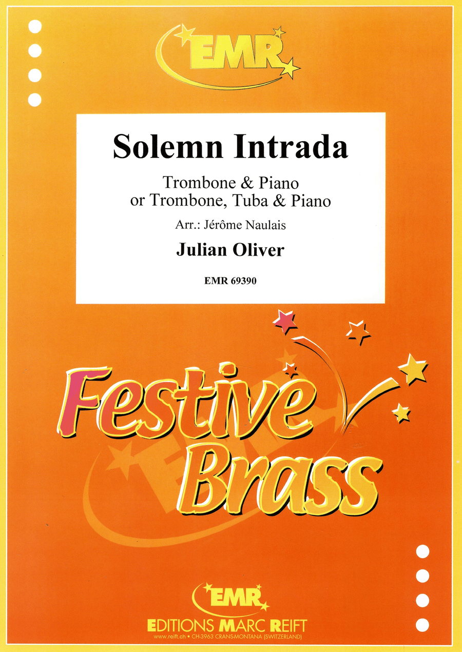 Solemn Intrada Solemn Intrada Trombone scores gallery preview page 1