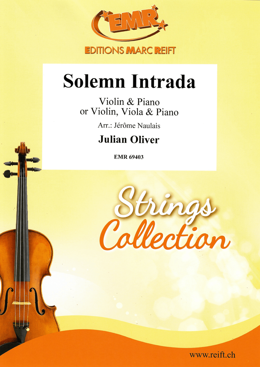 Solemn Intrada Solemn Intrada Viola scores gallery preview page 1