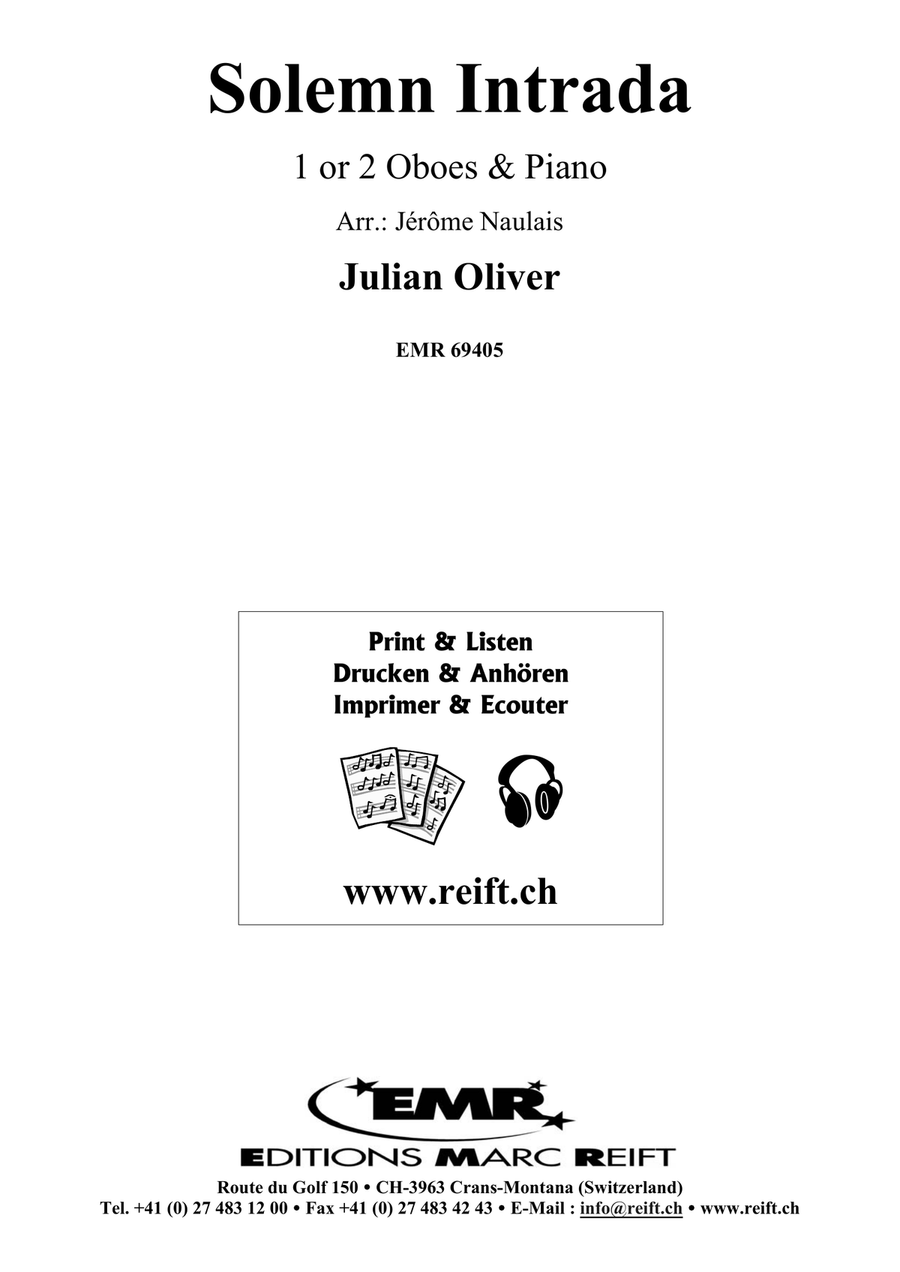 Solemn Intrada Solemn Intrada Piano Accompaniment scores gallery preview page 2
