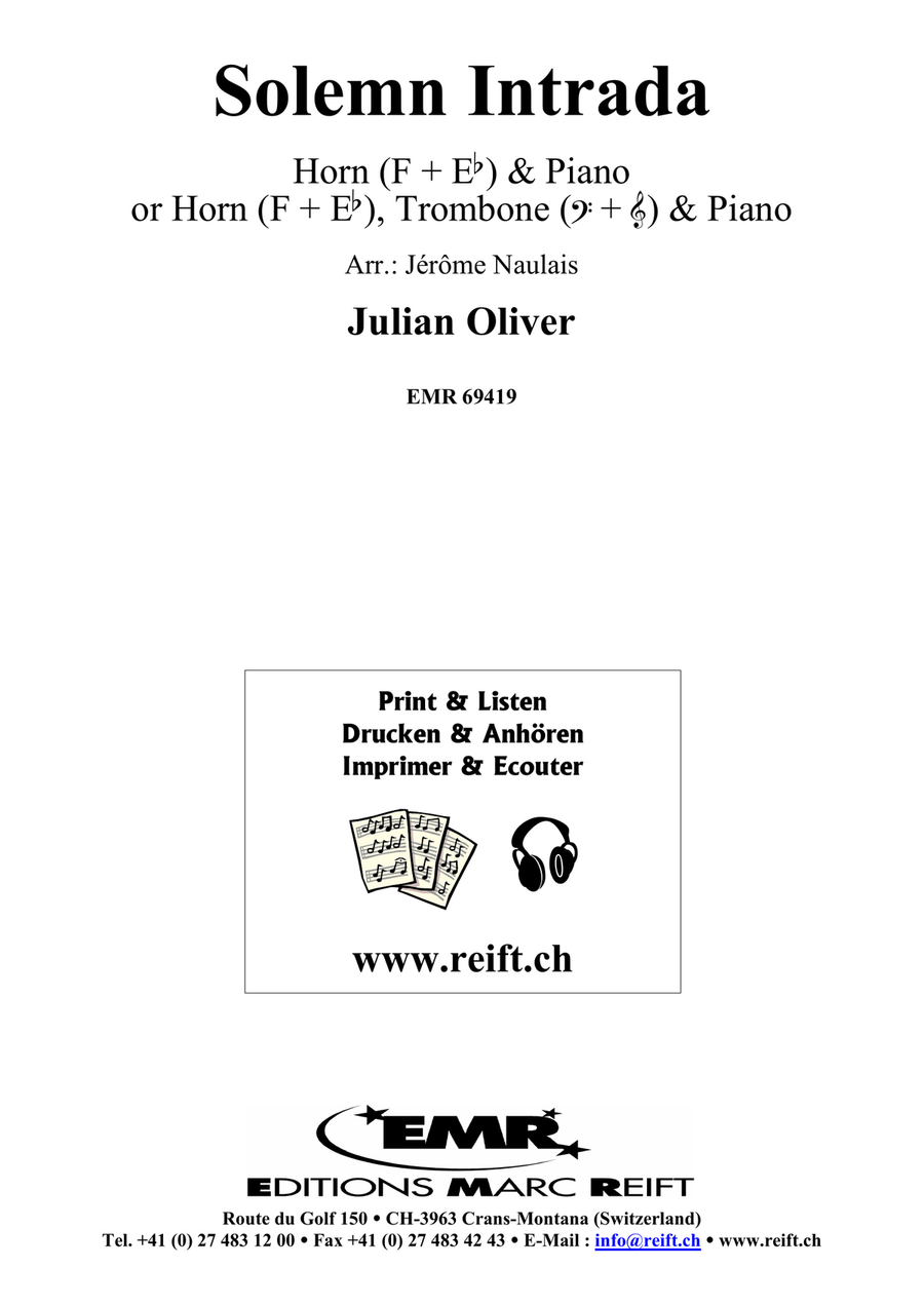 Solemn Intrada Solemn Intrada Horn scores gallery preview page 2