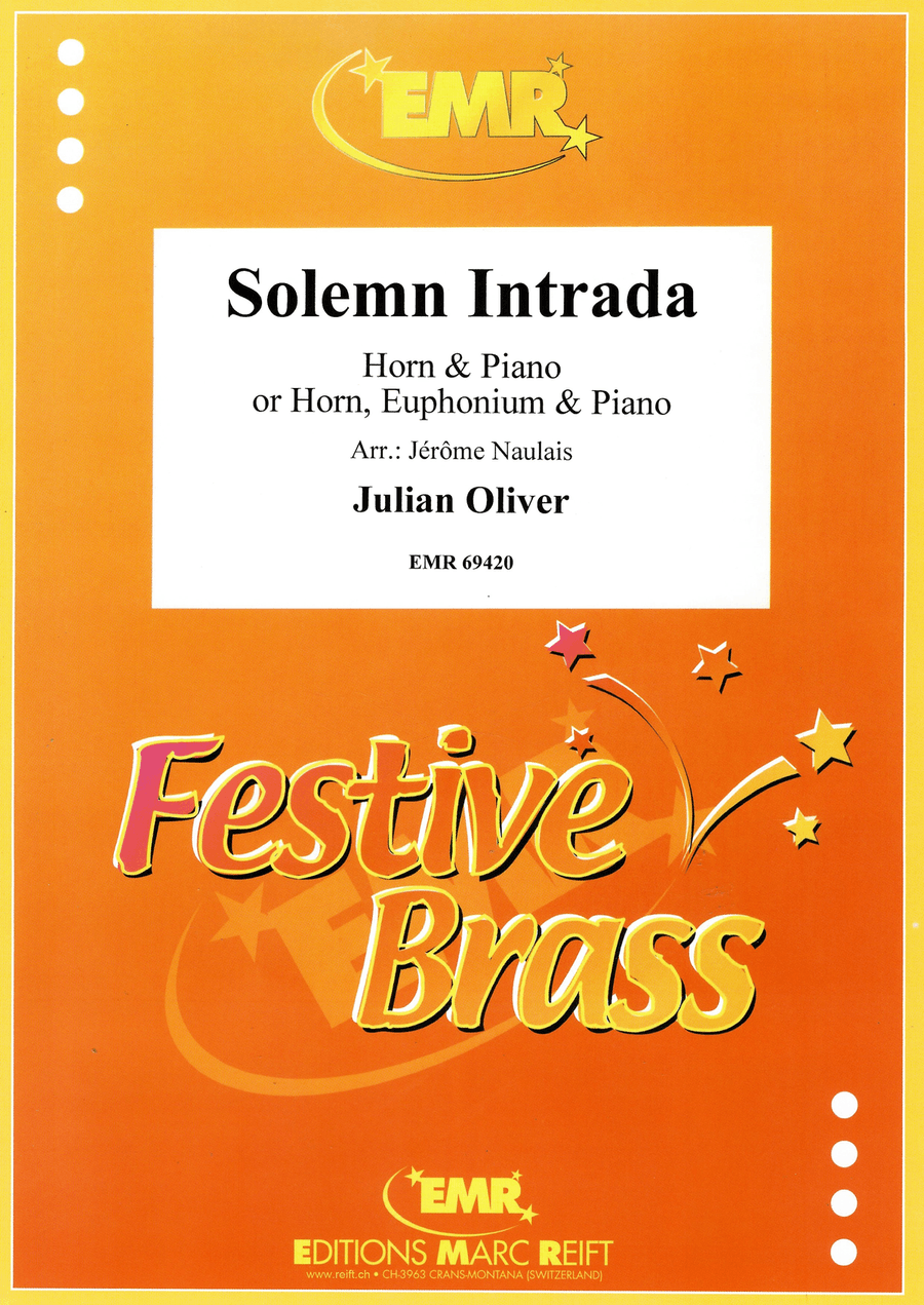 Solemn Intrada Solemn Intrada Euphonium scores gallery preview page 1