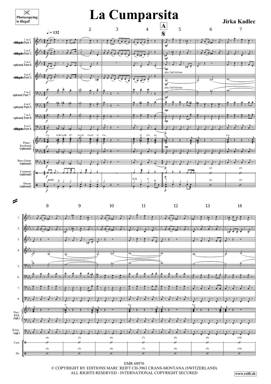 La Cumparsita La Cumparsita Score scores gallery preview page 4