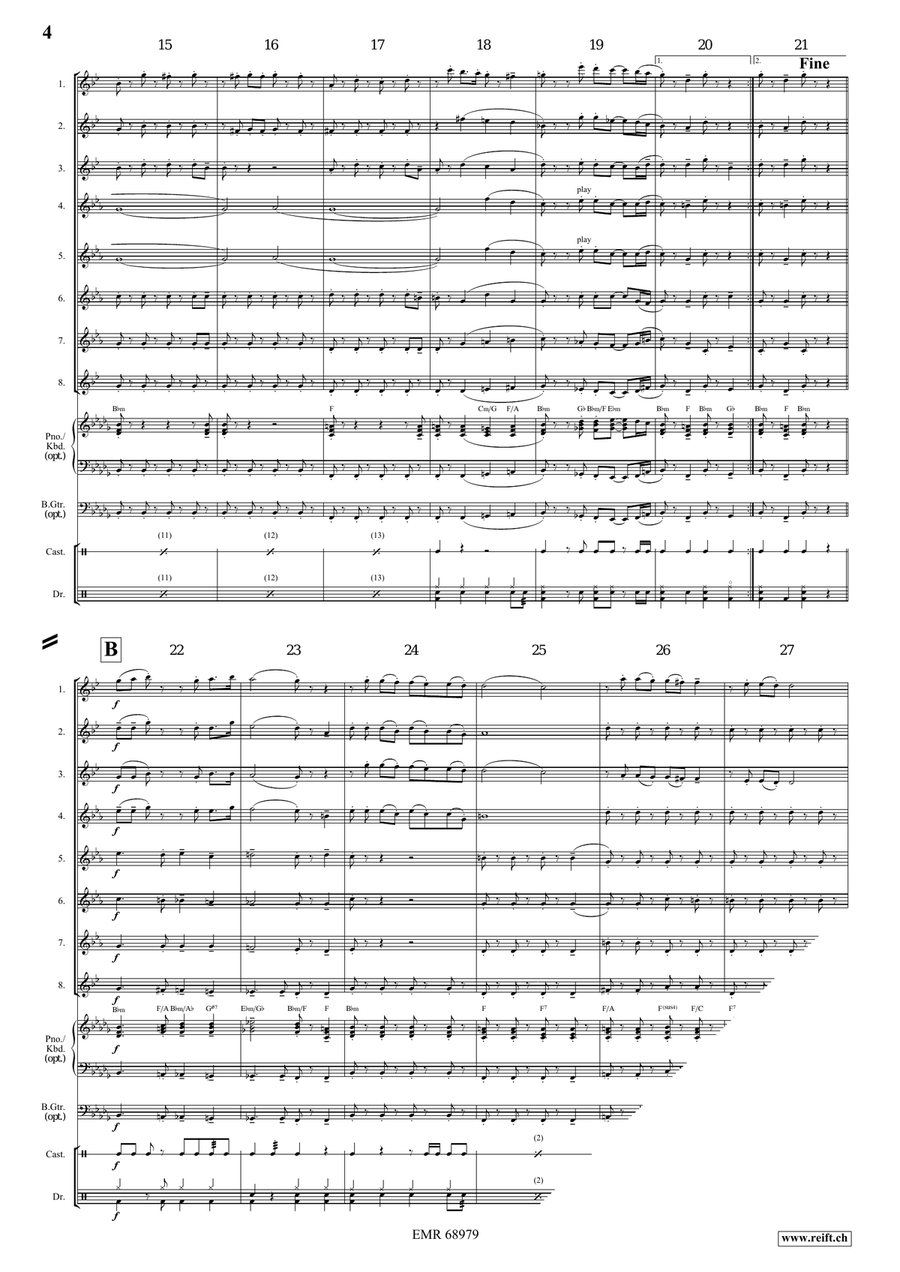 La Cumparsita La Cumparsita Saxophone scores gallery preview page 5