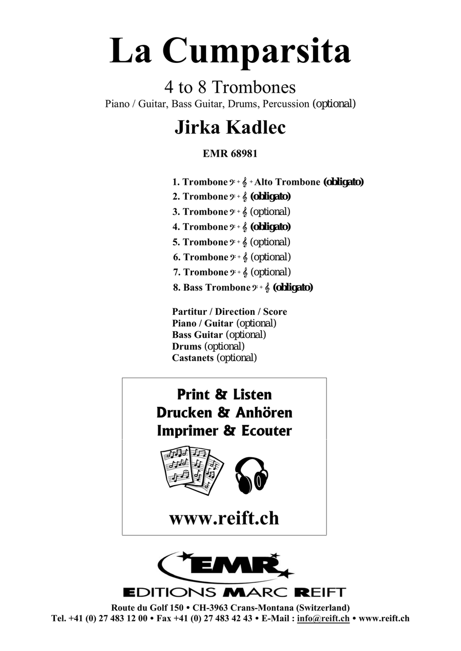 La Cumparsita La Cumparsita Trombone scores gallery preview page 2