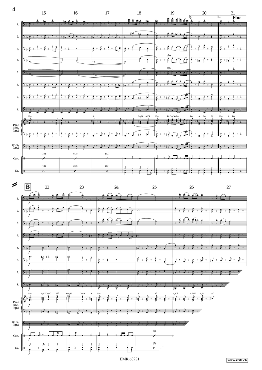 La Cumparsita La Cumparsita Trombone scores gallery preview page 5