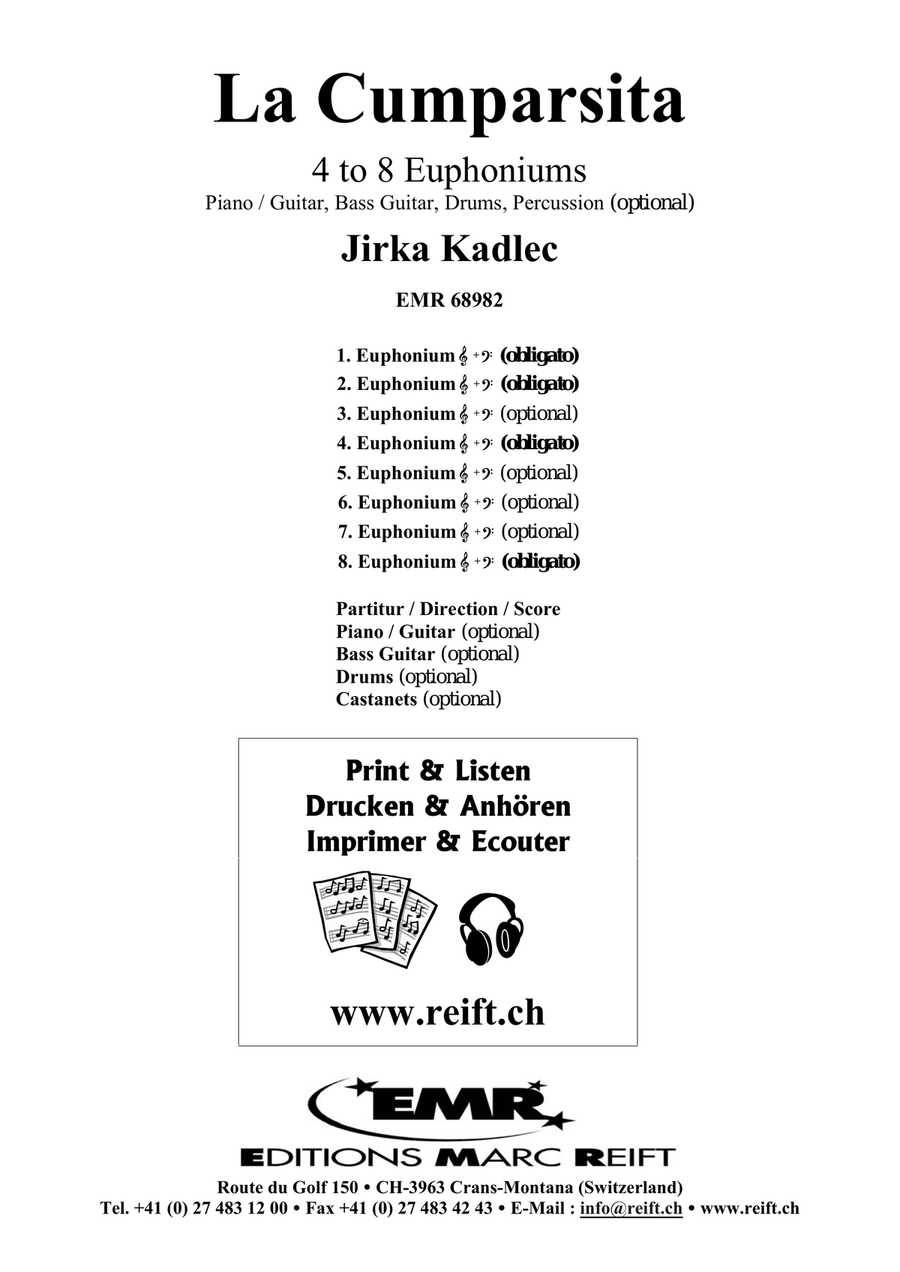 La Cumparsita La Cumparsita Euphonium scores gallery preview page 2