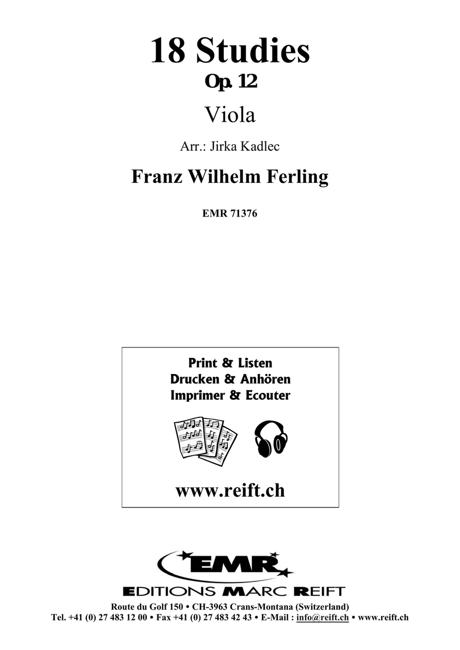 18 Studies 18 Studies Viola Solo scores gallery preview page 2
