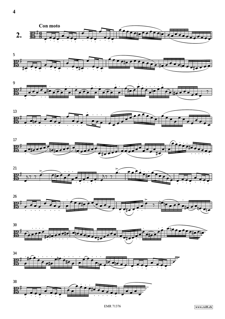 18 Studies 18 Studies Viola Solo scores gallery preview page 4