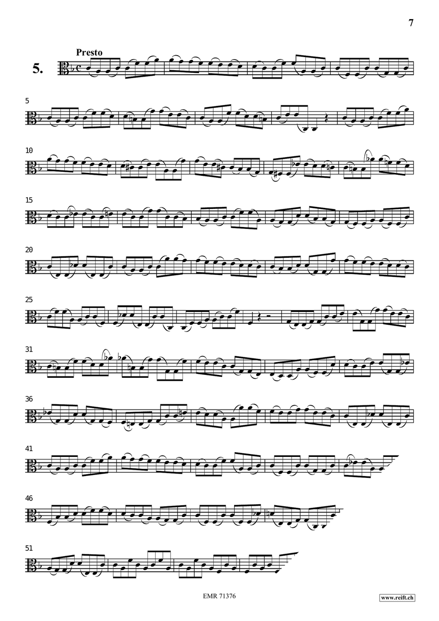 18 Studies 18 Studies Viola Solo scores gallery preview page 7