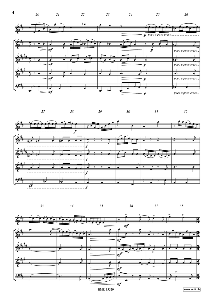 Drôles D'Histoires Drôles D'Histoires Woodwind Quintet scores gallery preview page 5
