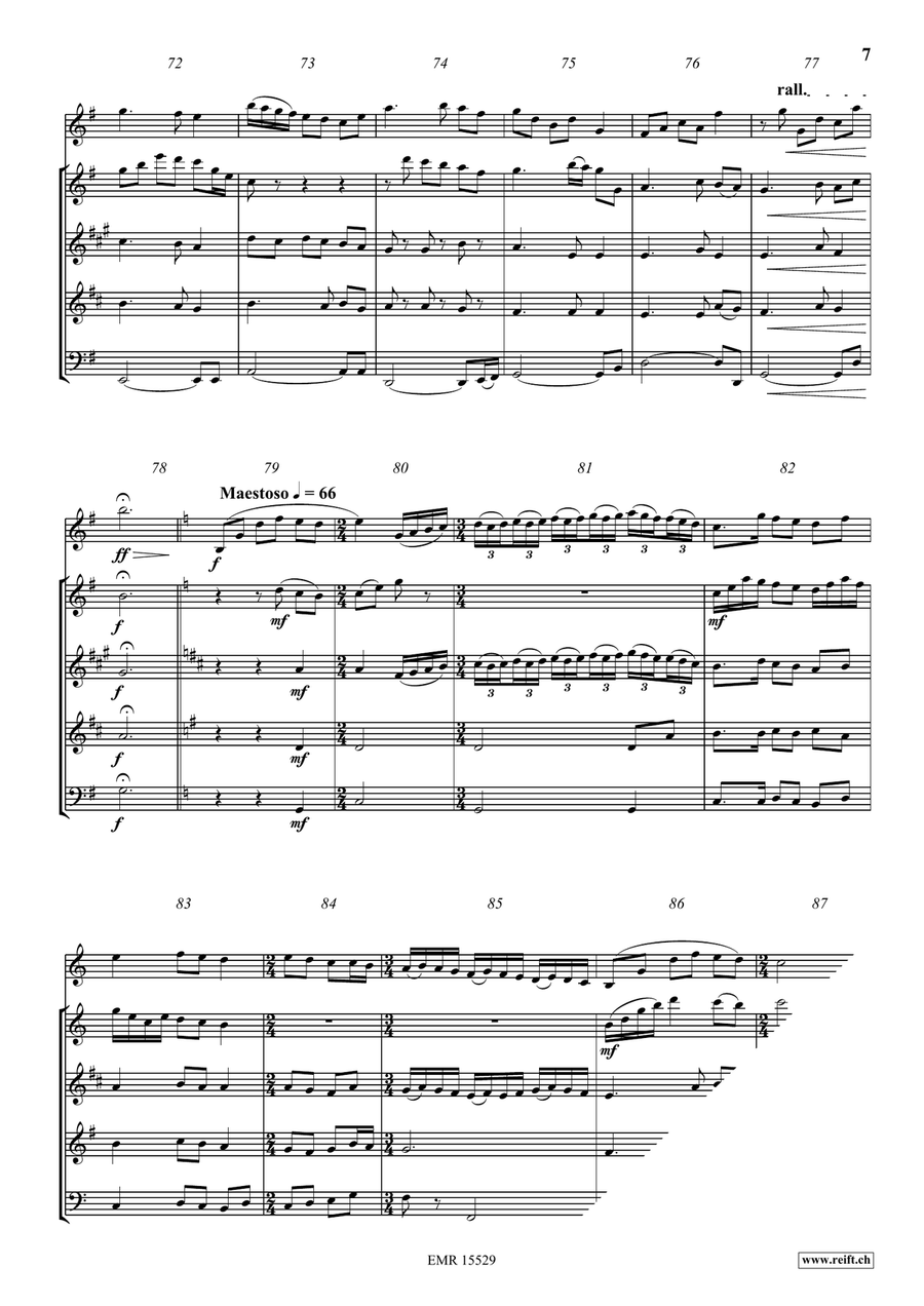 Drôles D'Histoires Drôles D'Histoires Woodwind Quintet scores gallery preview page 8