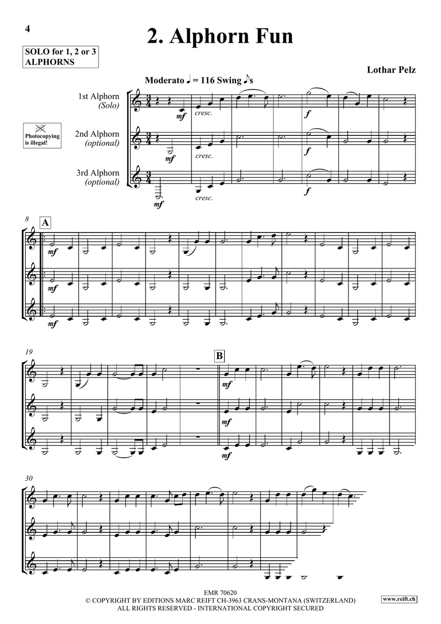 19 Pieces 19 Pieces Alphorn scores gallery preview page 5