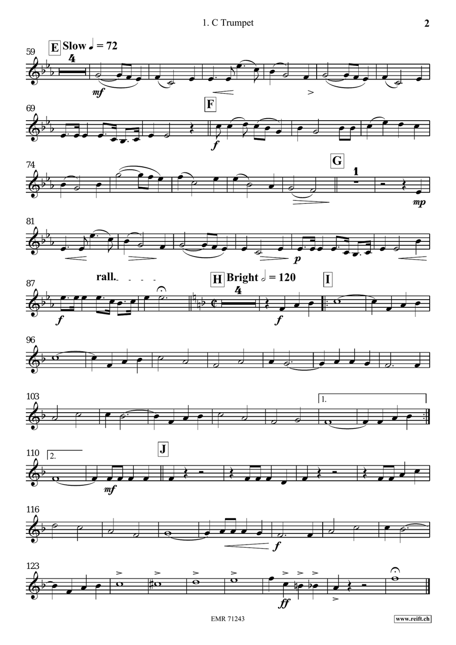 Gospel Spirit Gospel Spirit Cornet scores gallery preview page 6