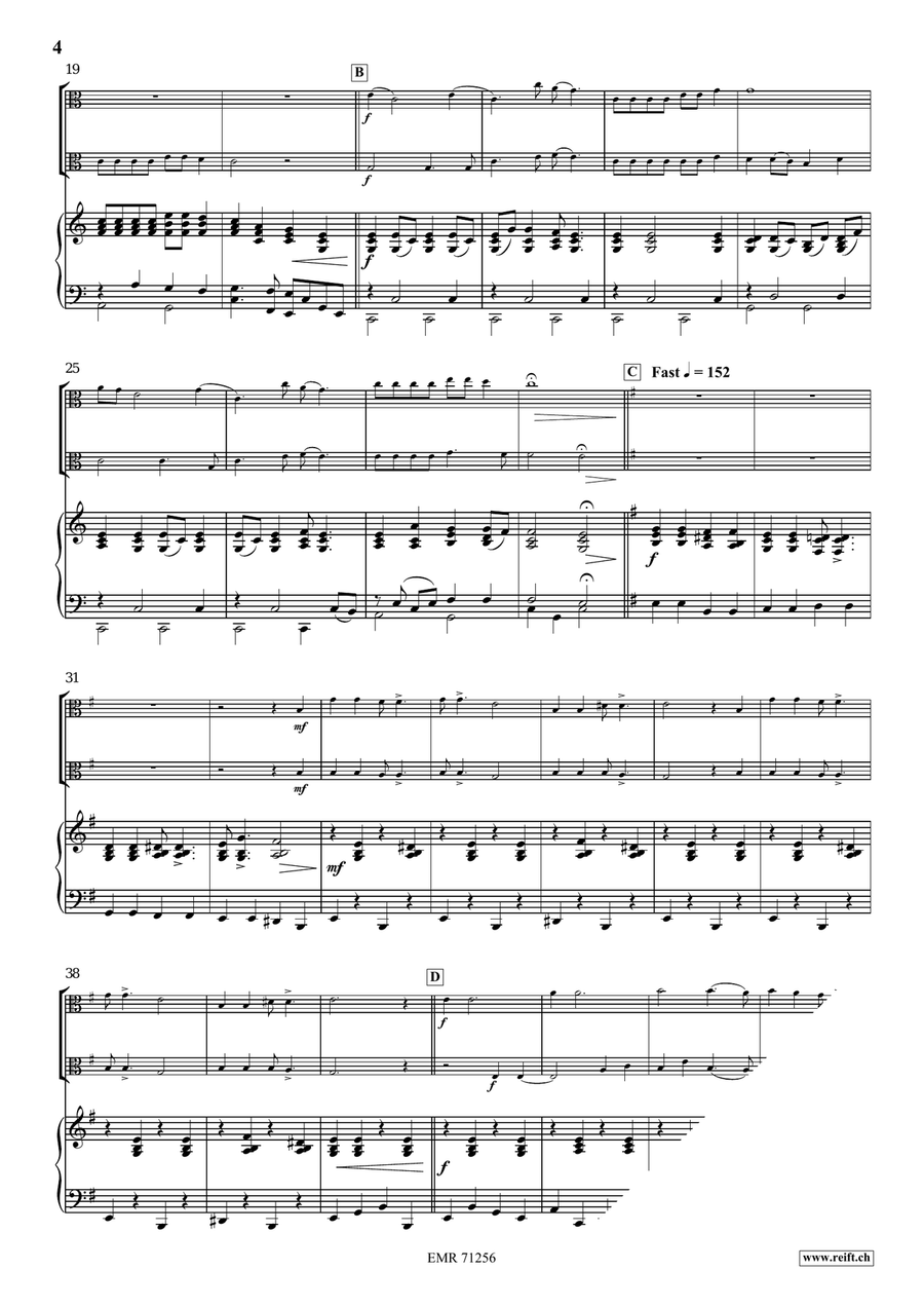 Gospel Spirit Gospel Spirit Viola scores gallery preview page 4