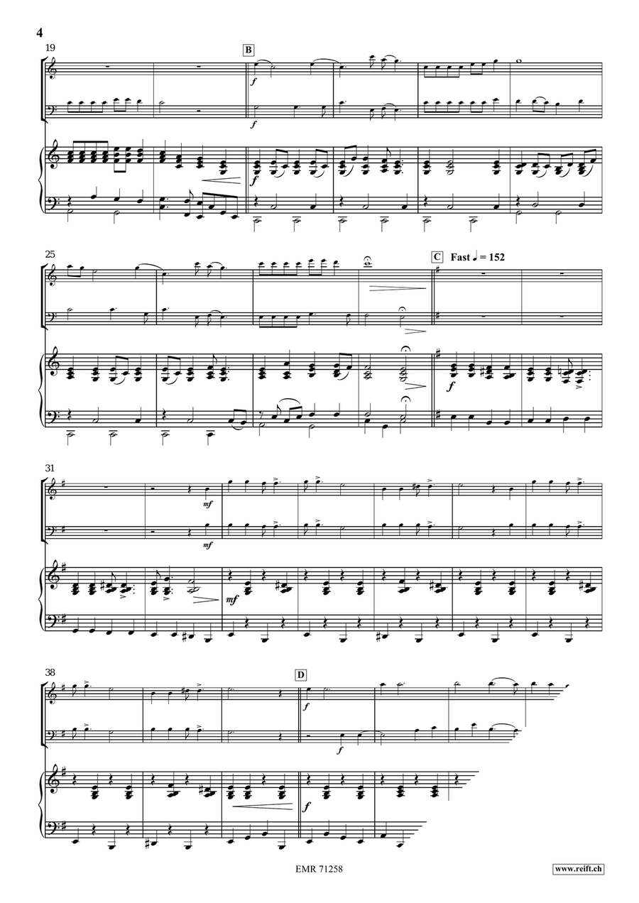 Gospel Spirit Gospel Spirit Bassoon scores gallery preview page 4