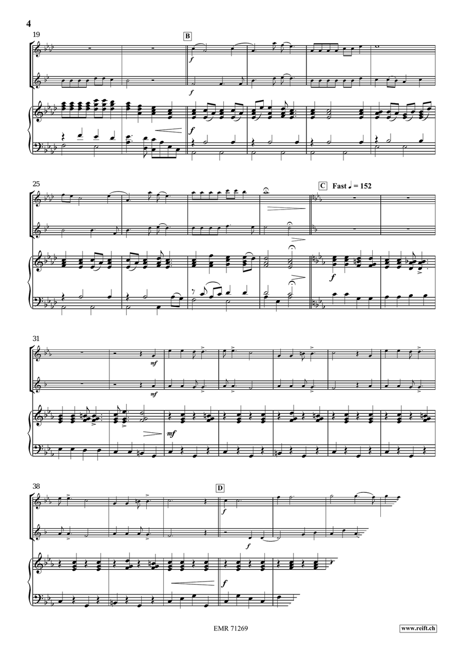 Gospel Spirit Gospel Spirit Clarinet scores gallery preview page 4