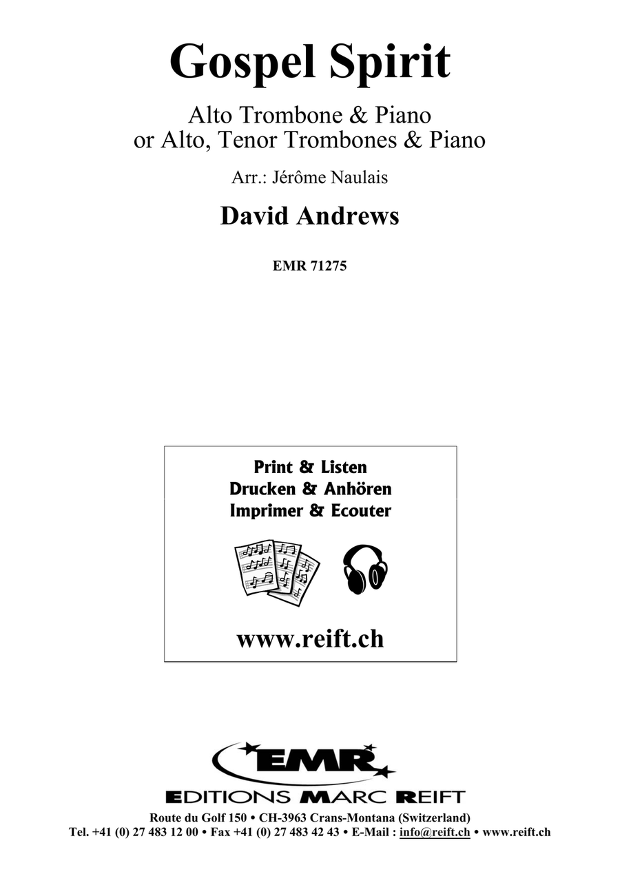 Gospel Spirit Gospel Spirit Piano Accompaniment scores gallery preview page 2