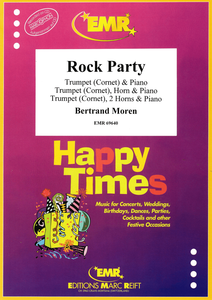 Rock Party Rock Party Cornet scores gallery preview page 1