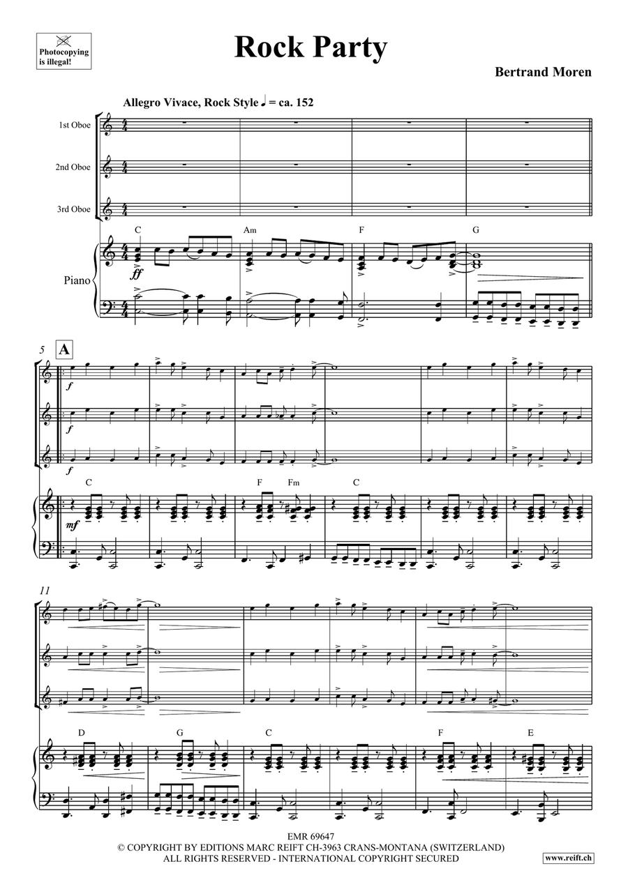 Rock Party Rock Party Piano Accompaniment scores gallery preview page 4