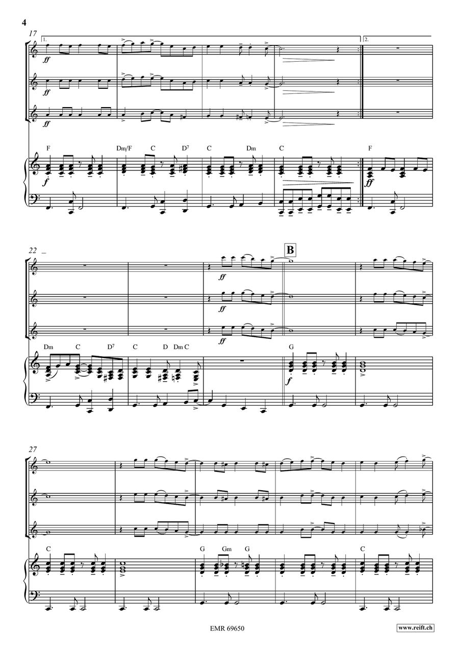 Rock Party Rock Party Flute scores gallery preview page 5