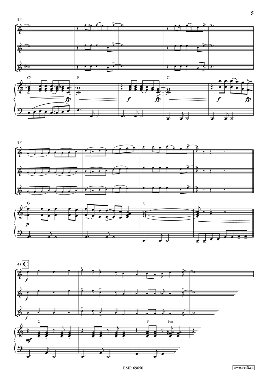 Rock Party Rock Party Flute scores gallery preview page 6