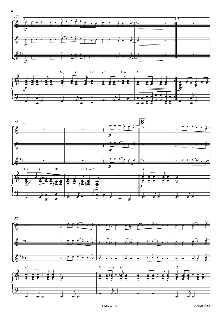 Rock Party Rock Party Clarinet scores gallery preview page 5