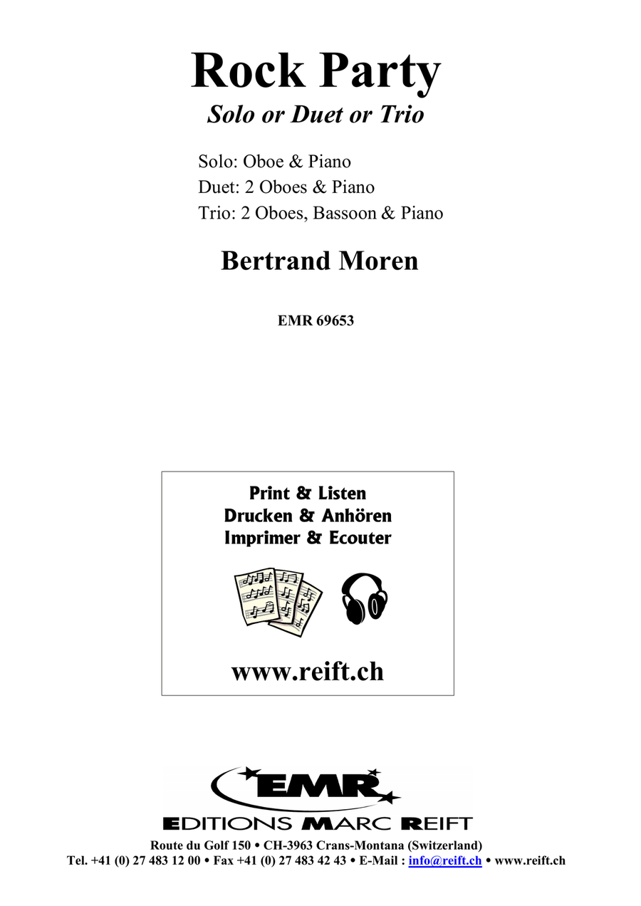 Rock Party Rock Party Bassoon scores gallery preview page 2