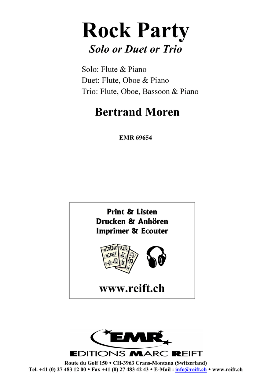 Rock Party Rock Party Bassoon scores gallery preview page 2