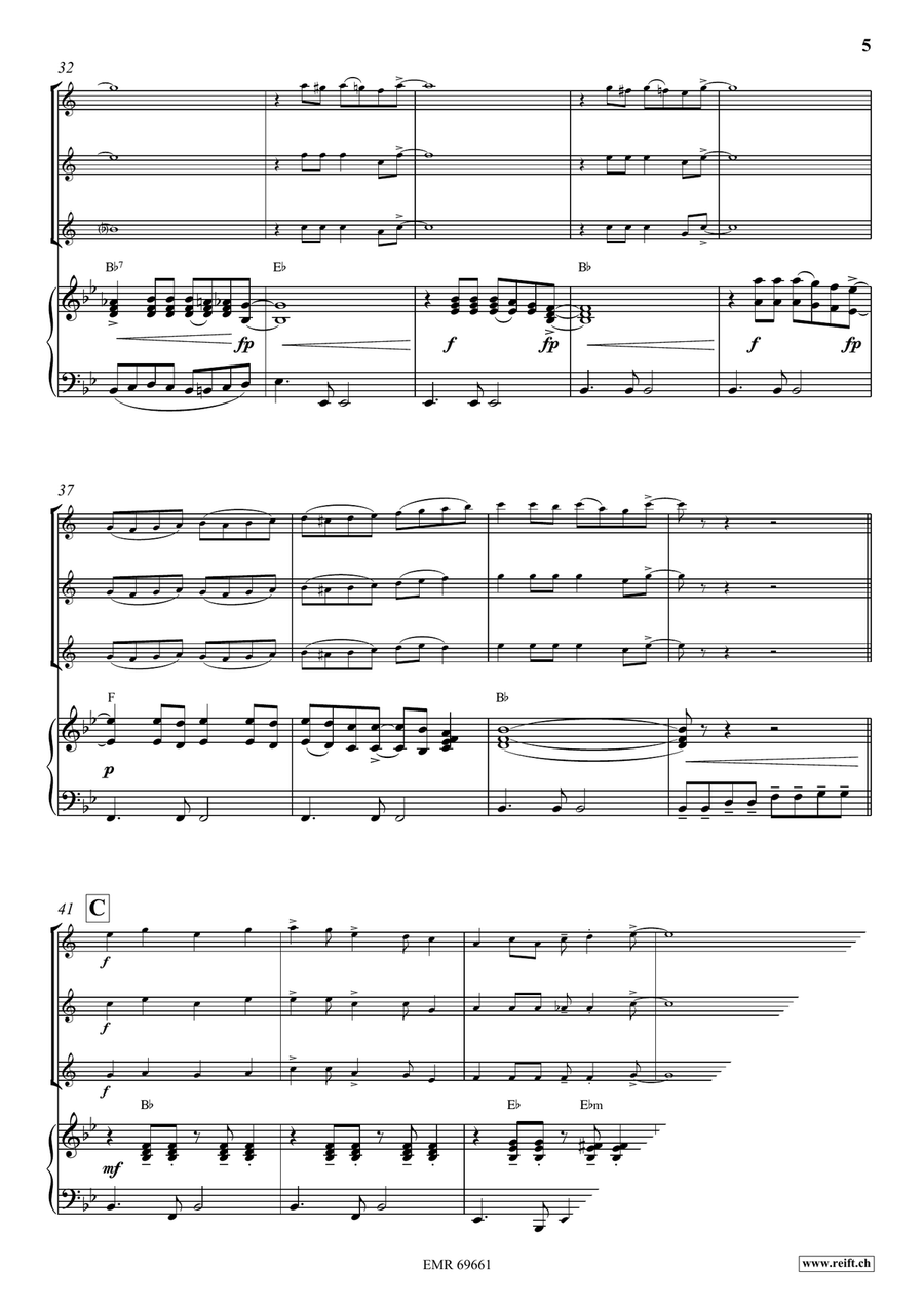 Rock Party Rock Party Tenor Saxophone scores gallery preview page 6