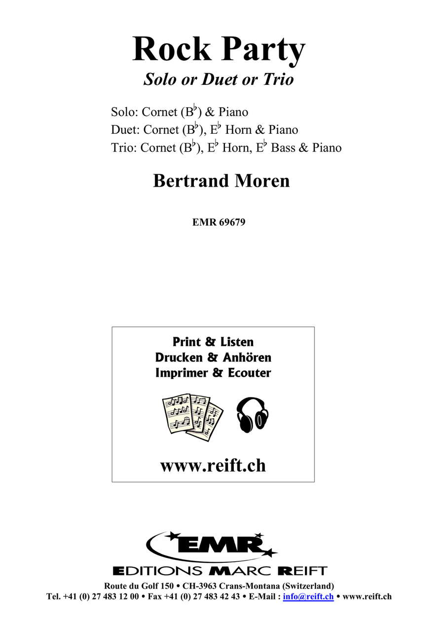 Rock Party Rock Party Cornet scores gallery preview page 2
