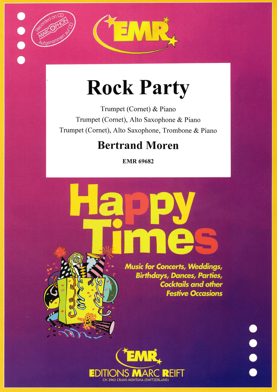 Rock Party Rock Party Alto Saxophone scores gallery preview page 1