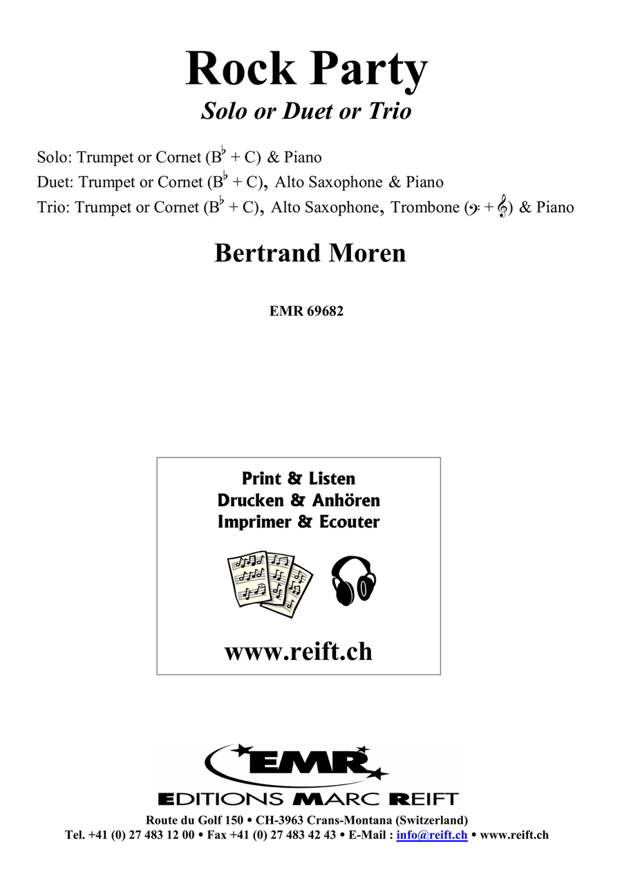 Rock Party Rock Party Alto Saxophone scores gallery preview page 2