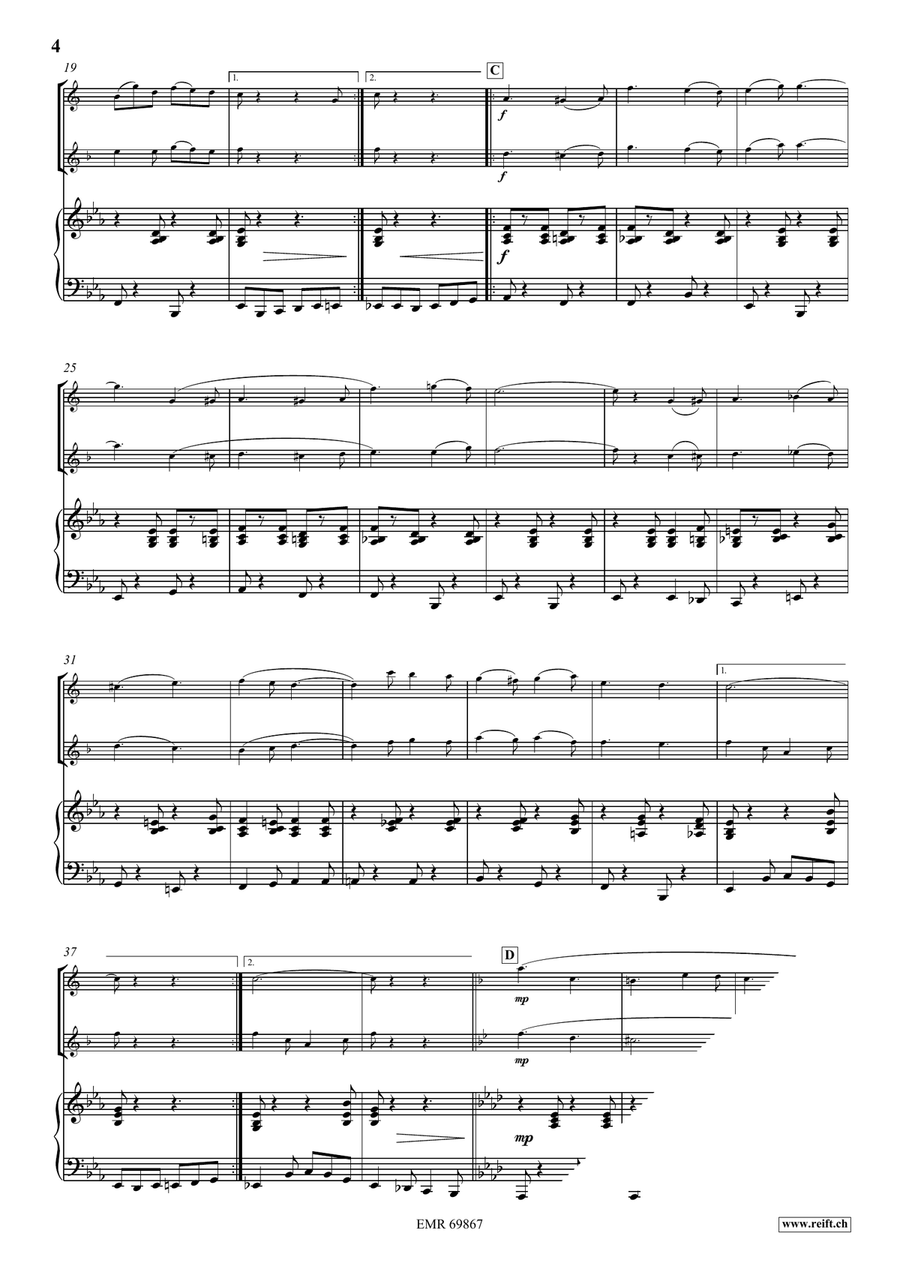 Rosebud March Rosebud March Tenor Saxophone scores gallery preview page 4